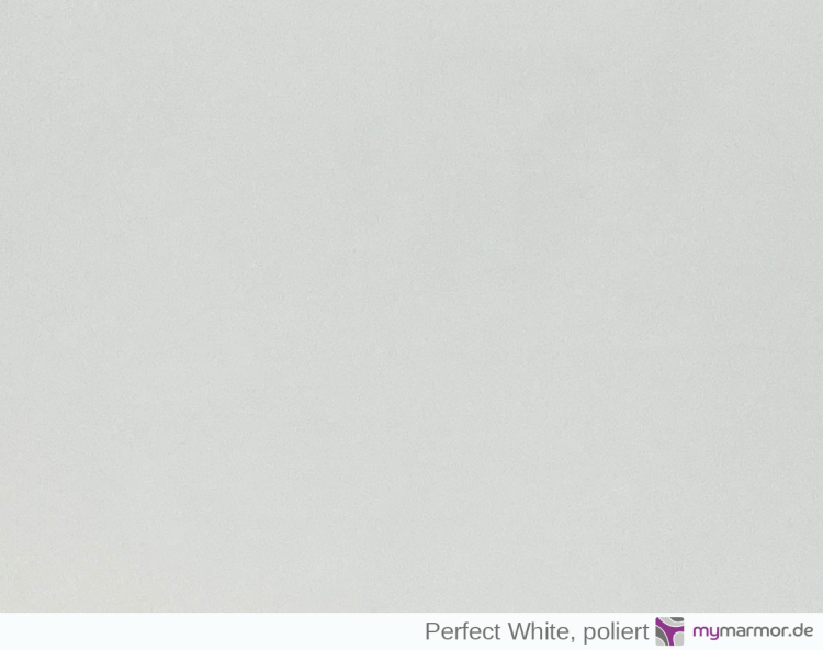 Tischplatte Perfect White poliert