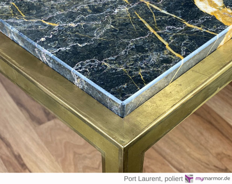 Tischplatte Port Laurent poliert