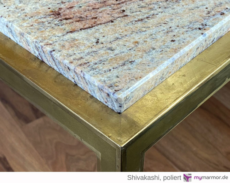 Tischplatte Shivakashi, poliert