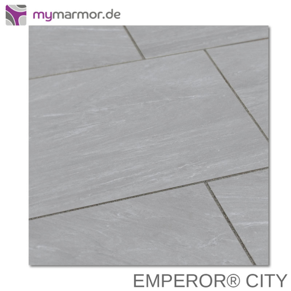 Verlegebeispiel EMPEROR® City Terrassenplatte 80x40x2 cm