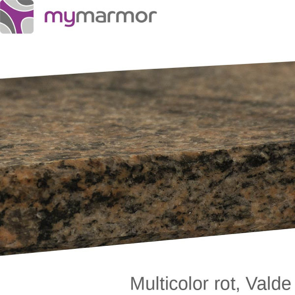 Multicolor rot Valde Granit