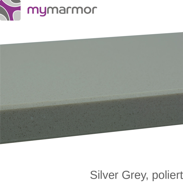 Kantenansicht Silver grey