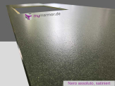 Granitarbeitsplatte Nero Assoluto, satiniert